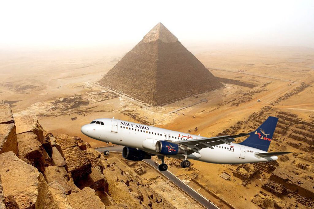 Каир и Пирамиды Гизы на самолёте из Шарм-эль-Шейха